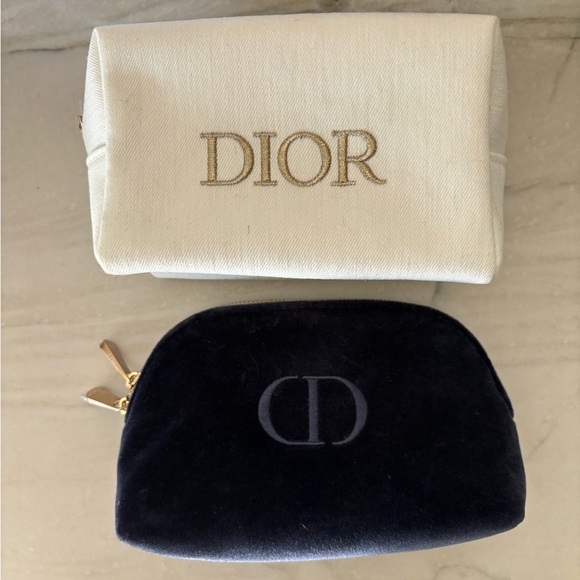DIOR | cosmetics pouch duo NWT - Picture 3 of 6